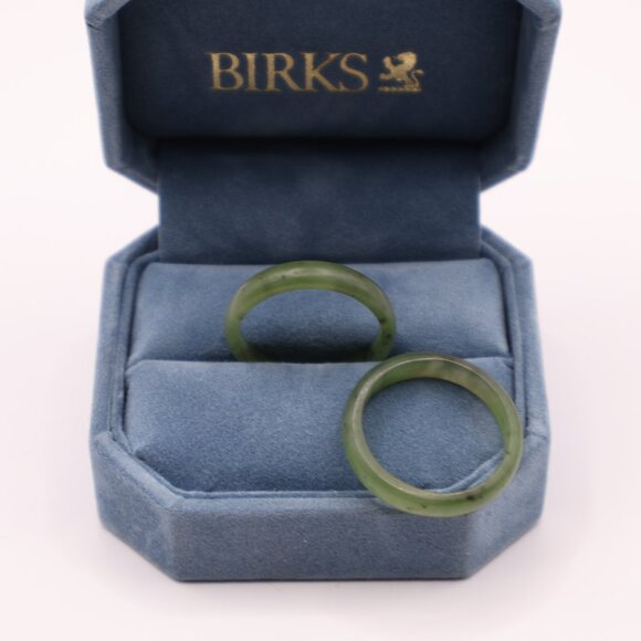 Nephrite Jade Rings - Picture 1 of 4